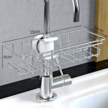 Load image into Gallery viewer, Stainless Steel Sink Storage Rack Kitchen Bathroom