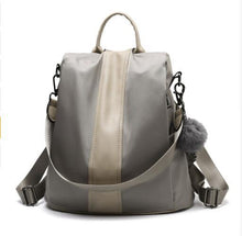 Load image into Gallery viewer, Soft Leather Backpack Female Large Capacity Retro Backpack