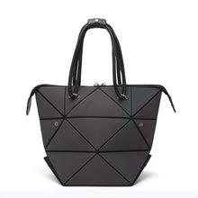 Load image into Gallery viewer, New Glossy Geometric Rhombus PU Bag Female Handbag