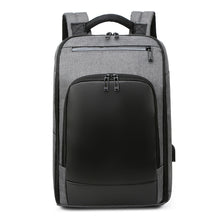 Load image into Gallery viewer, Male Business Laptop Backpack With USB Charging Port