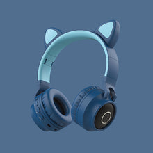 Load image into Gallery viewer, LED Light Cat Ear Headphones Wireless Bluetooth 5.0 Headset