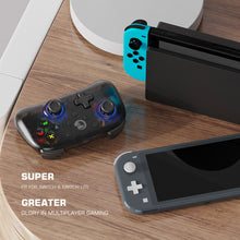 Load image into Gallery viewer, Six-axis Somatosensory Glare Transparent Bluetooth Handle