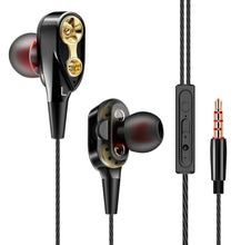 Load image into Gallery viewer, Metal In-ear Wire-controlled Music Small Headphones