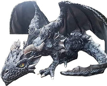 Load image into Gallery viewer, Big Squatting Dragon Sculpture Statue Outdoor Crafts Ornaments