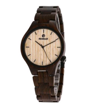 Load image into Gallery viewer, Male Wooden Watch Creative Ebony Watch