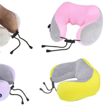 Load image into Gallery viewer, USB Charging U-shaped Massage Pillow