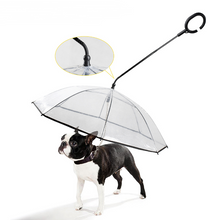 Load image into Gallery viewer, Hot Selling Transparent Pet Supplies Adjustable Pet Umbrella