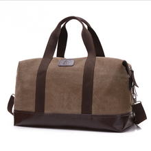Load image into Gallery viewer, Canvas Handbag Men's Casual Shoulder Portable Travel Bag