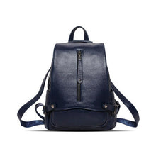 Load image into Gallery viewer, High Quality Solid Color Fashion Leather Backpack For Women