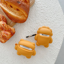Load image into Gallery viewer, Muscle Bear Cartoon Silicone Earphone Case
