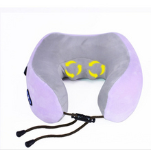 Load image into Gallery viewer, USB Charging U-shaped Massage Pillow