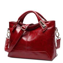 Load image into Gallery viewer, Women's Simple Leather Shoulder Bag Handbag