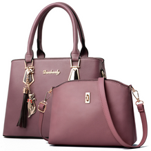 Load image into Gallery viewer, High Quality Two-Piece PU Handbag For Women