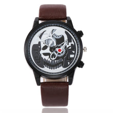 Load image into Gallery viewer, Personality Wild Gear Skull Head Men's Belt Watch