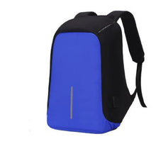 Load image into Gallery viewer, Multi-Functional Water Resistant USB Notebook Backpack Bag
