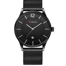 Load image into Gallery viewer, Net Belt Waterproof Watch Calendar Casual Business Watch