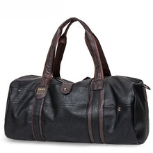 Load image into Gallery viewer, Leather Leisure Travel Duffel Bag For Men And Women
