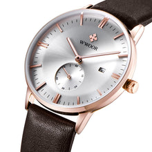 Load image into Gallery viewer, Simple Casual Leather Belt Men's Watch With Calendar