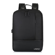 Load image into Gallery viewer, Men's Business Backpack With USB Charging Port