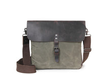 Load image into Gallery viewer, Casual Retro Wax Cloth Canvas Messenger Bag