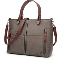Load image into Gallery viewer, Vintage PU Shoulder Bag Female Causal Handbag