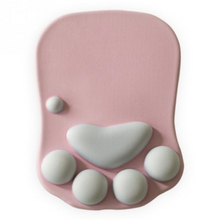 Load image into Gallery viewer, Cat Paw Comfortable Office Desk Wrist Support Mouse Pad