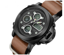 Load image into Gallery viewer, Men's Double Movement Quartz Watch
