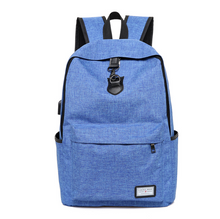 Load image into Gallery viewer, High Quality Grey Anti Theft Backpack
