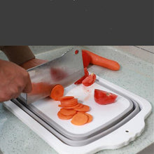 Load image into Gallery viewer, Plastic Multifunctional Folding Cutting Board