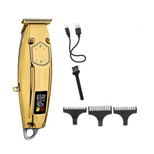 Load image into Gallery viewer, Professional Cordless Hair Clippers for Men Rechargebale LED Display