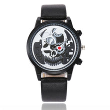 Load image into Gallery viewer, Personality Wild Gear Skull Head Men's Belt Watch