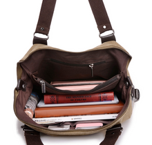 Load image into Gallery viewer, Canvas Bag Fashion Lady Shoulder Bag Graffiti Printing Bag