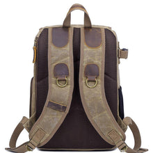 Load image into Gallery viewer, Waterproof Canvas Photography Bag Camera Backpack