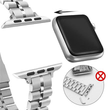 Load image into Gallery viewer, Small Semicircle Three-bead Watch Strap