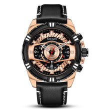 Load image into Gallery viewer, Men's Sports Leather Belt Quartz Watch For Daily Life