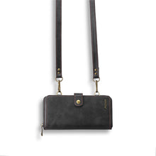 Load image into Gallery viewer, Compatible with Apple, Strong Adsorption Leather Phone Case