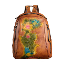 Load image into Gallery viewer, Large Capacity Three Dimensional Embossed Vintage Backpack