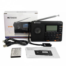 Load image into Gallery viewer, Radio Full Band Radio Recorder FM AM MP3 Playback