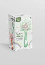 Load image into Gallery viewer, Portable Bubble Sunflower Shape Bubble Machine Toy