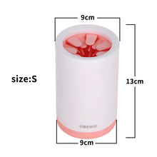 Load image into Gallery viewer, Portable Pet Paw Cleaner Cup Soft Silicone Comb