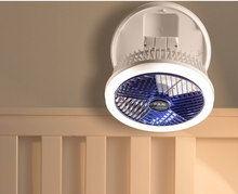 Load image into Gallery viewer, 4 Speed Adjustable USB Charging Foldable Table Fan