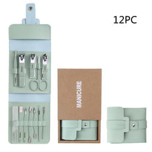 Load image into Gallery viewer, 16 Pcs Nail Clippers Nail Cutter Nail Scissors With PU Bag