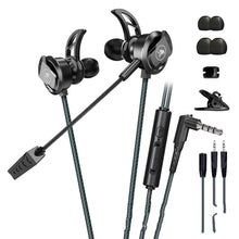 Load image into Gallery viewer, Wired Mobile Phone Computer Headset In-ear Long Mic Gaming