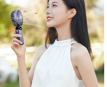 Load image into Gallery viewer, Usb Hand-held Fan Mini Portable Student Small Fan