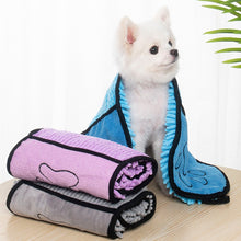 Load image into Gallery viewer, Quick-Drying Cat Bath Towel For Pets Towel Dog Towels