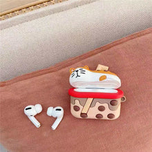 Load image into Gallery viewer, Cartoon Cute Cat Bluetooth Earphone Protective Cover