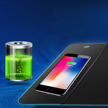 Load image into Gallery viewer, Wireless Charging RGB Luminous Mouse Pad