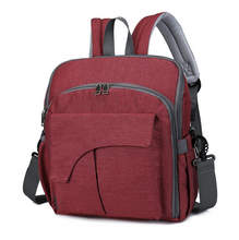 Load image into Gallery viewer, 2 In 1 Mummy Backpack With Diaper Changing Pad