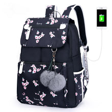 Load image into Gallery viewer, Large Capacity Printed Waterproof Travel Backpack