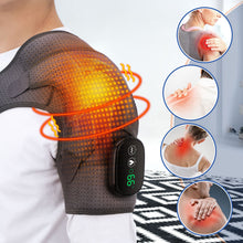 Load image into Gallery viewer, 3-speed Vibration Electric Massage Shoulder Pad